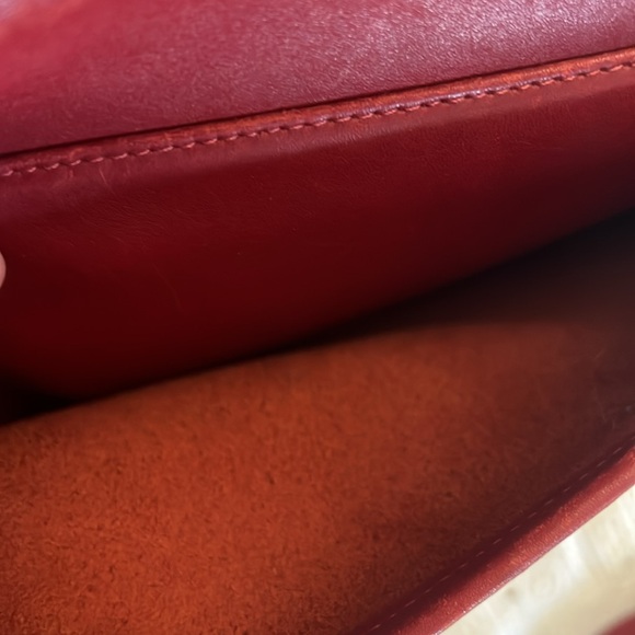 -𝐒𝐎𝐋𝐃-Vintage Red Coach Lexington Briefcase/Attache Case - Picture 8 of 16